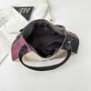 Fashionable and Color-blocked Underarm Bag Casual Large-capacity Single-shoulder Bag