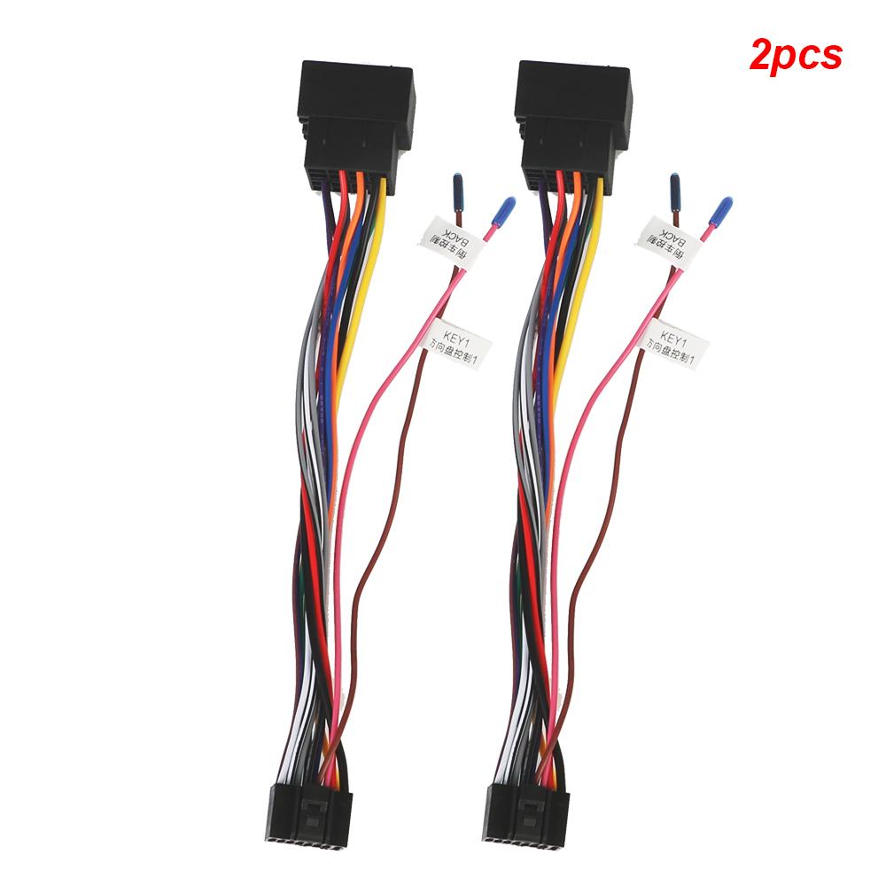 ISO Standard Connector Adapter Car Wire Cable Adapter Car Stereo Radio For ALPINE 16 Pin Plug Cable Wire Harness Adaptor