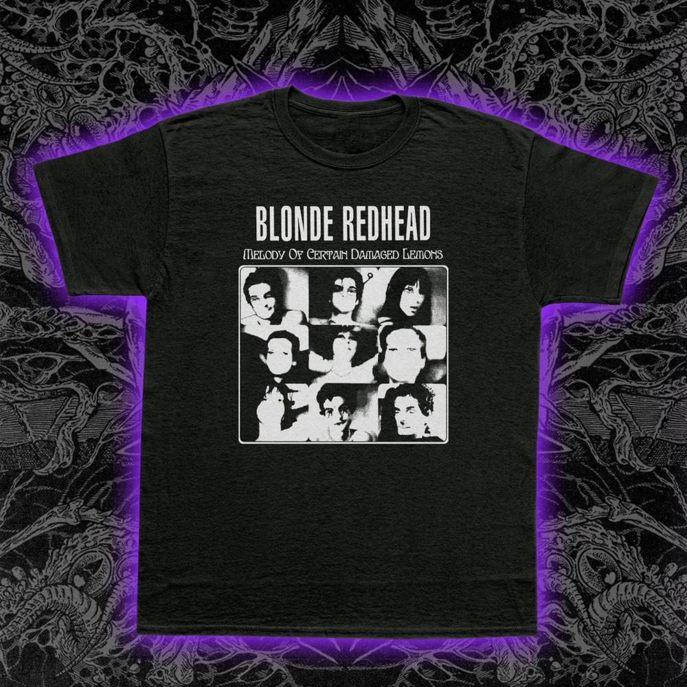 

Blonde Redhead Melody of Certain Damaged Lemons T-Shirt Indie Rock Dream Pop Unisex T-Shirt XXXL