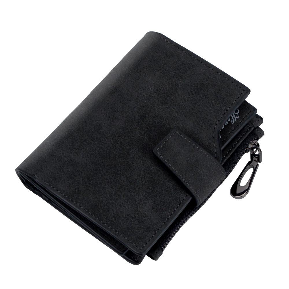 Fashion Women Wallet PU Leather Elegant Lady Wallets Hasp Zipper Design Short Coin Purse ID Card Holder