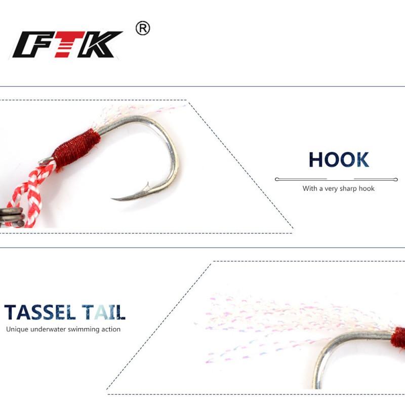 Slow-Falling Offshore Jigging Lure With Single Hook 150g 80g Lead Core Iron Plate Tuna Mahi Deep Sea Fishing