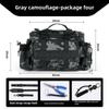 "Luya Multifunctional Waterproof Fishing Gear Waist & Messenger Bag – Large Capacity Rod & Storage Bag"