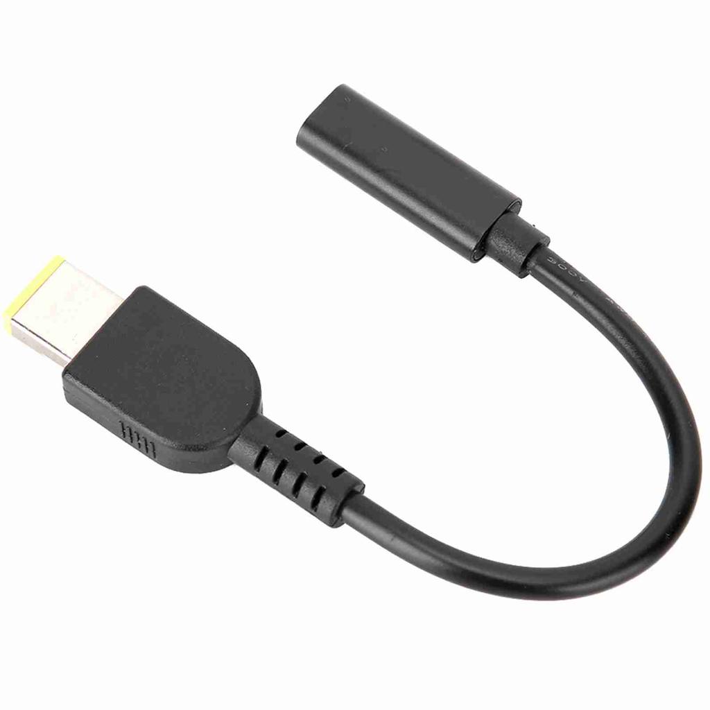 Typ-C-Buchse für Thinkpad-Quadratstecker 11 mm x 4,5 mm Stecker-Adapterkabel