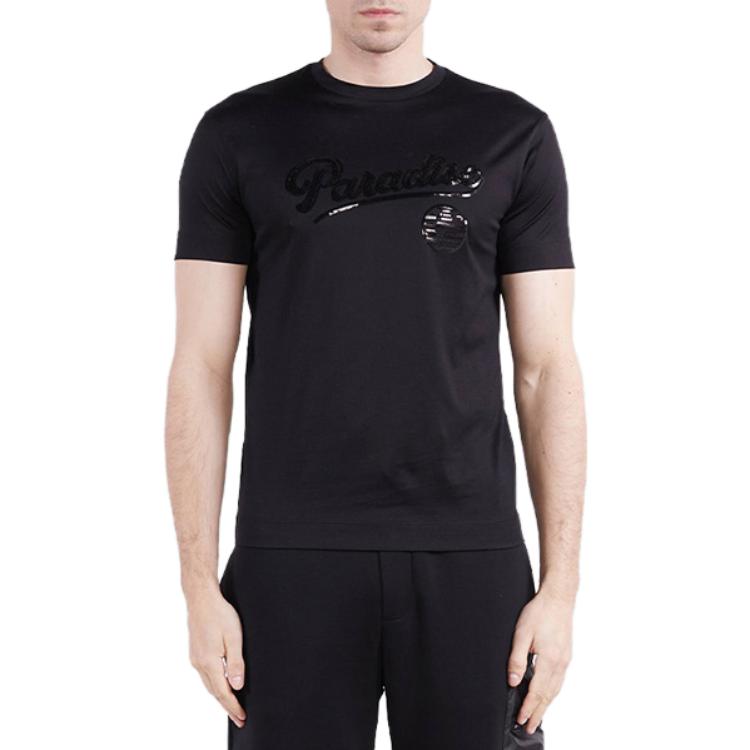 Emporio Armani T Shirt Men's Black 3R1TBH-1JSAZ-0043