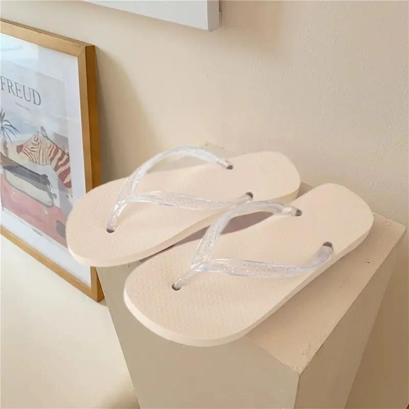 Fashion Outside Flat Slides High Quality Small Size Non Slip Women's Slippers and Ladies Sandals On Sale 2025 Luxury Vip Eva 39 Shoes