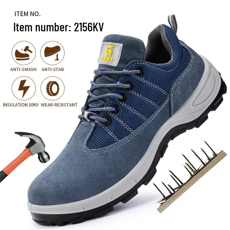 10KV Insulated Electrician Safety Shoes with Anti-Smash, Anti-Pierce Fiberglass Toe Cap - Comfortable & Lightweight for Long Hours. 2156KV-Special Insulated Model;40