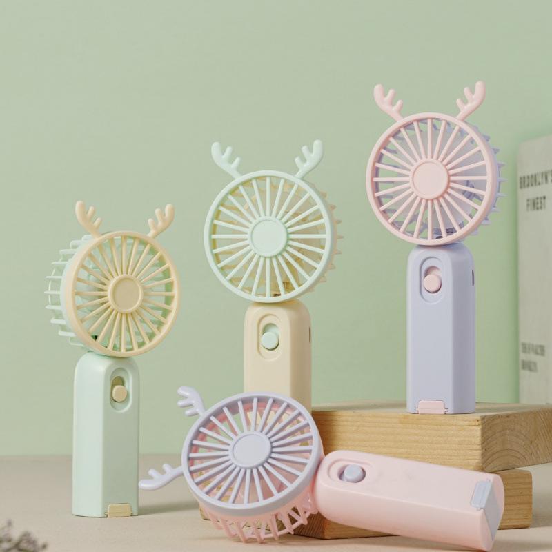 Dopamine Color Handheld Mini Fan - Portable Gift