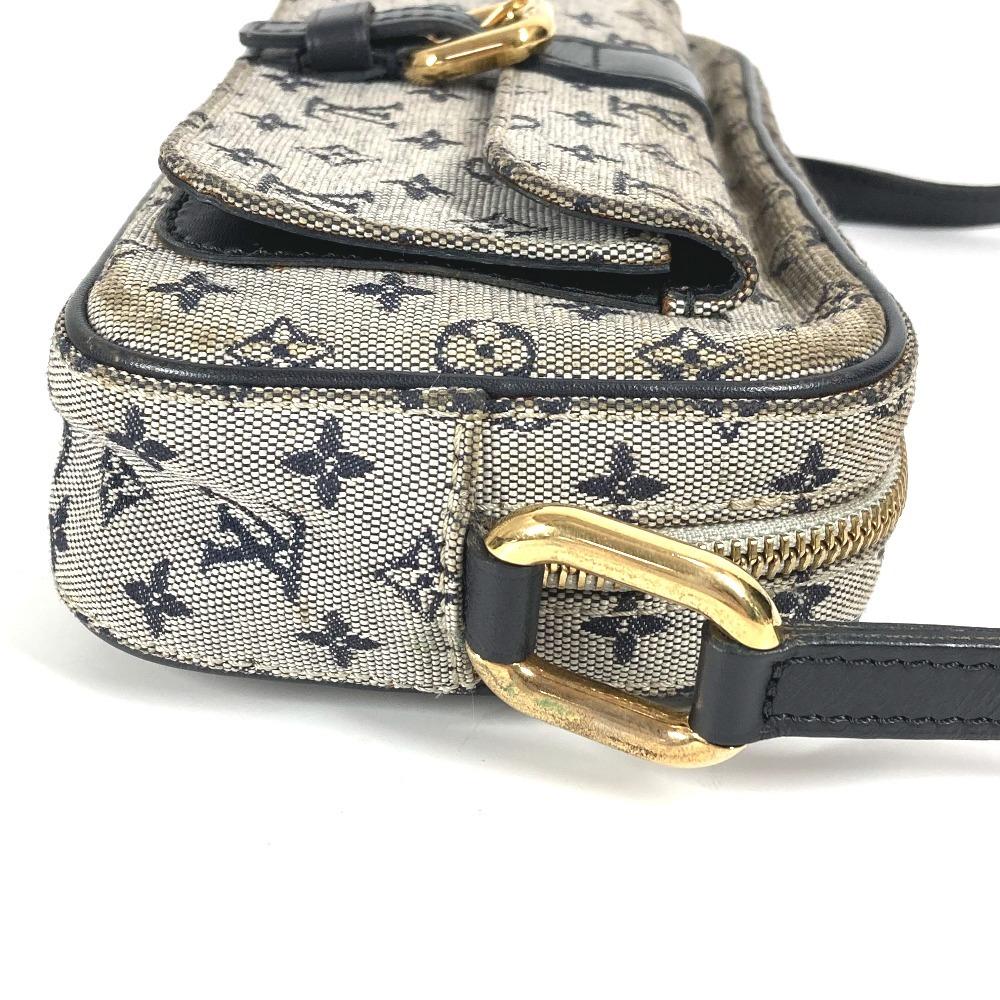 Louis Vuitton M92217 Juliette Pochette Shoulder Bag Monogram Mini Canvas Blue