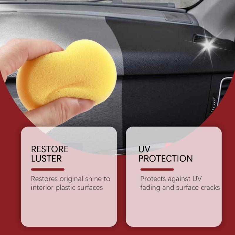 Pasta Restauradora para Interior Automotivo Solução de Detalhamento Para Uso Rápido e Fácil por Proprietários de Carros e Profissionais