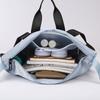 Stylish and Simple Shoulder Fitness Bag Large Capacity Wet and Dry Separation Yoga Bag Independent Shoe Compartment Portable Travel Bag