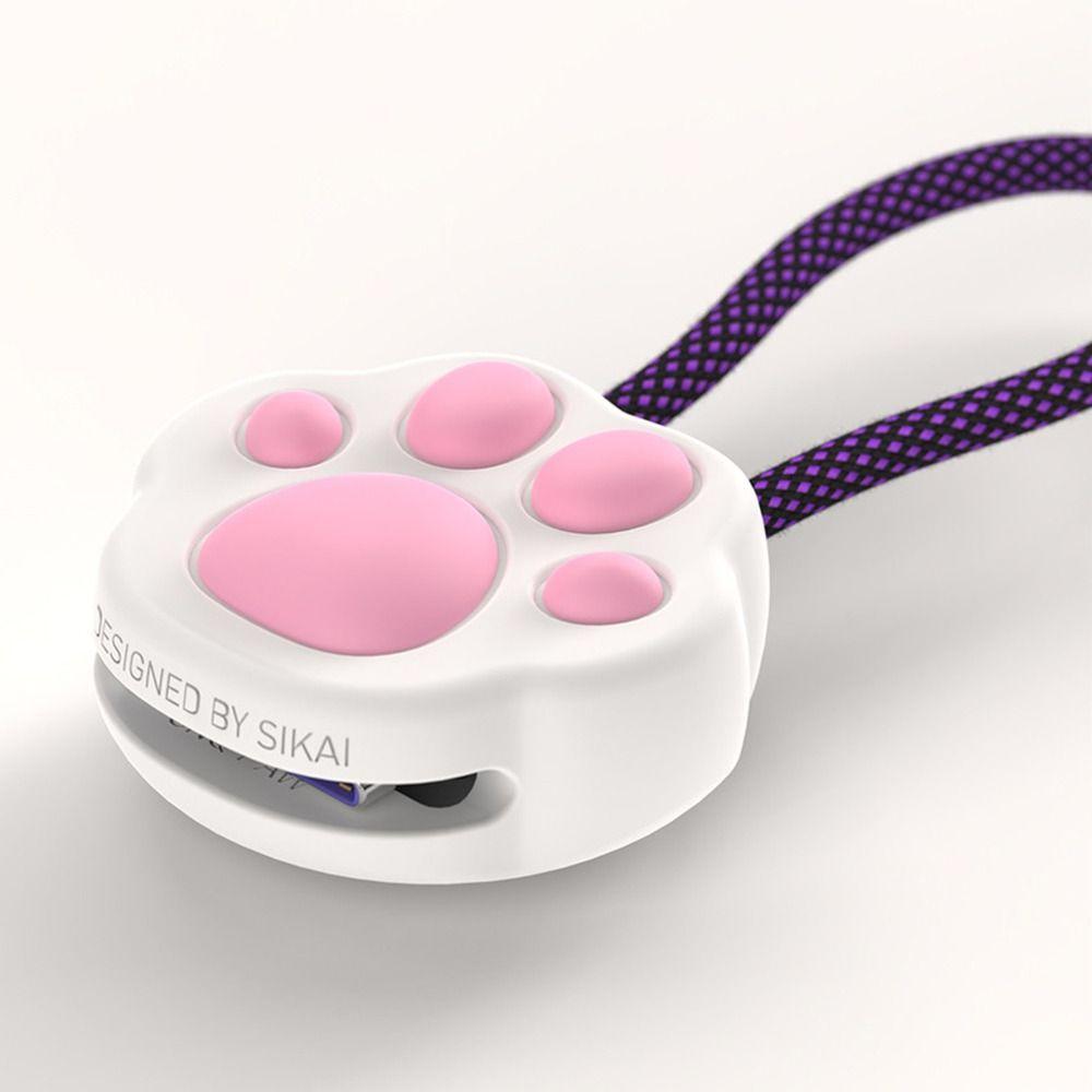 Cat Paws Data Cable Winder TYPE-C To TYPE-C Cable Fast Charging Cable Storage Pendant 240W Max 480Mbps Magnetic Attraction