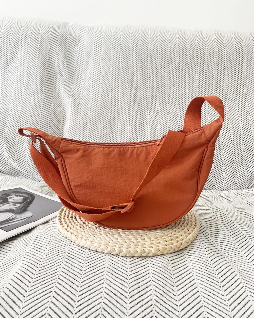 U-Style 2025 Women's Trendy Nylon Dumpling Crossbody Bag - Lightweight, Versatile, Small Shoulder Bag