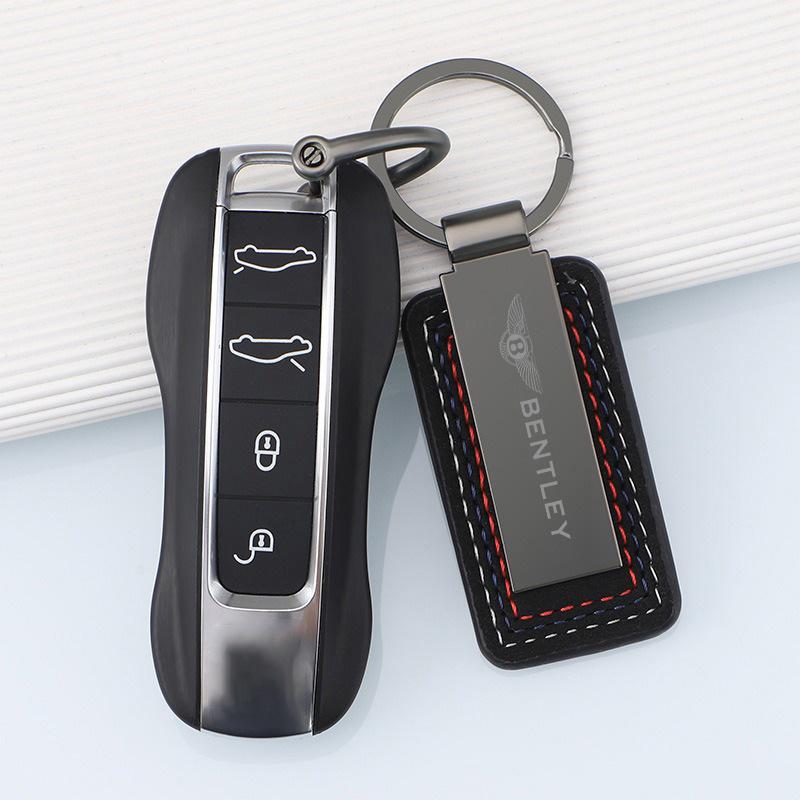 Högkvalitativ Bil Logotyp Nyckelring Nyckelring Nyckel Hänge Presenttillbehör För Ny Bentley Flying Spur Continental GT Bentayga Mulsanne