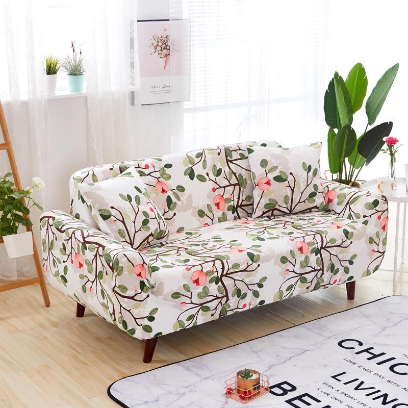 Multifunctional Knitted Stretch Sofa Cover All-Inclusive Soft Durable Washable for Living Room Furniture Protector