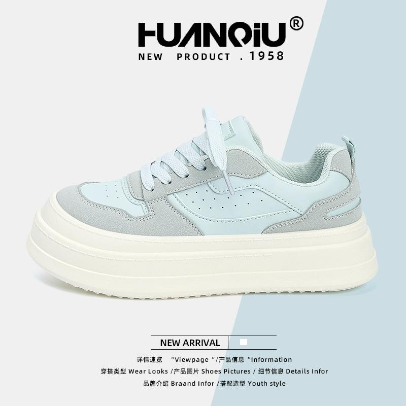 

Глобальные кроссовки на толстой подошве для увеличения роста женские ZHQ5935 новые маленькие белые туфли летние универсальные легкие повседневные кроссовки 40