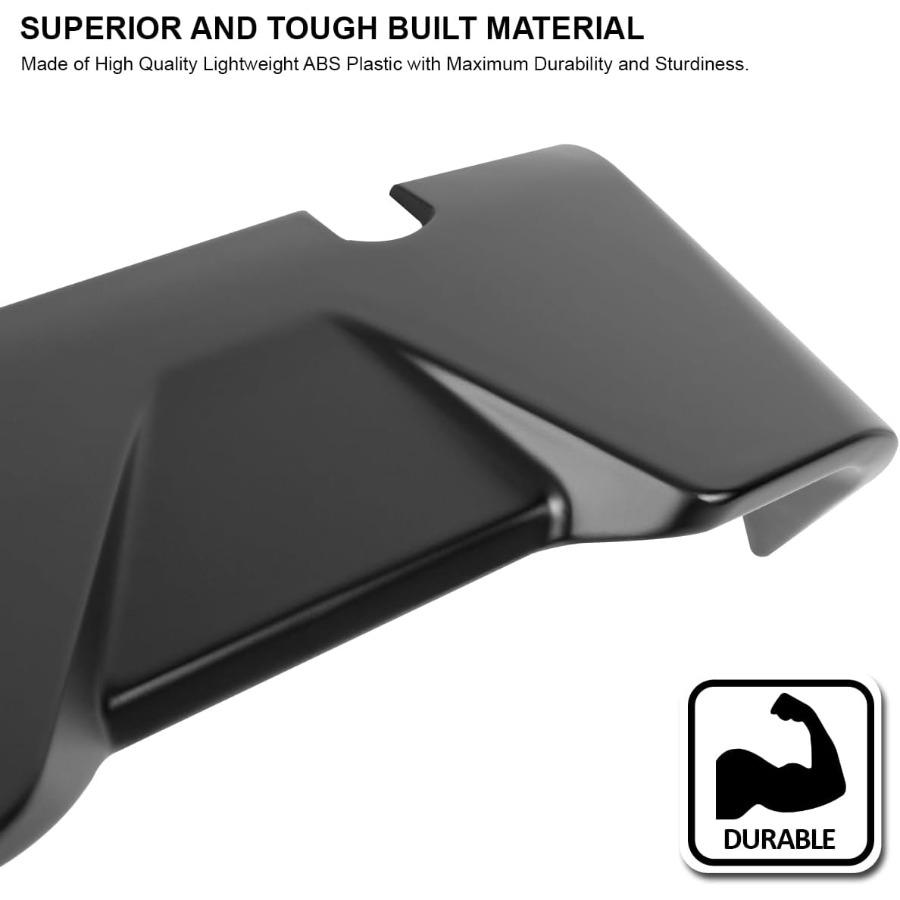 Matte Black ABS Cab Roof Spoiler for 20152020 Ford F150 Models Enhances Aerodynamics and Adds Aggressive Style to Pickup Truck