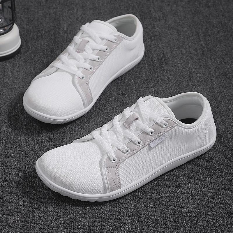 

Нове взуття босоніж для чоловіків Жіноче взуття для бігу на свіжому повітрі Мінімалістичне взуття для ходьби Легке та дихаюче 46 білий