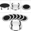 6PCS/SET Waterproof Non-Slip Coaster Minimalist Insulation Cup Mat  Table Decor
