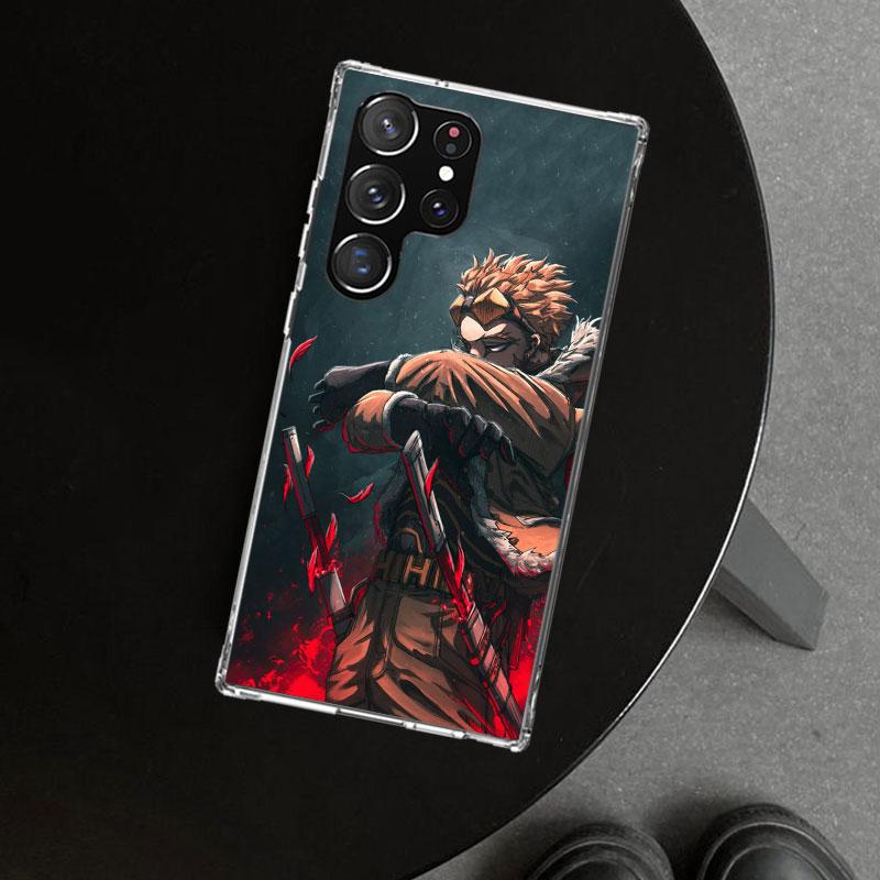 Hawks MHA My Hero A-Academy Phone Case Cover for Samsung Galaxy S26 S25 Edge S24 S23 Ultra S22 Plus S21 FE S20 + Art Customized