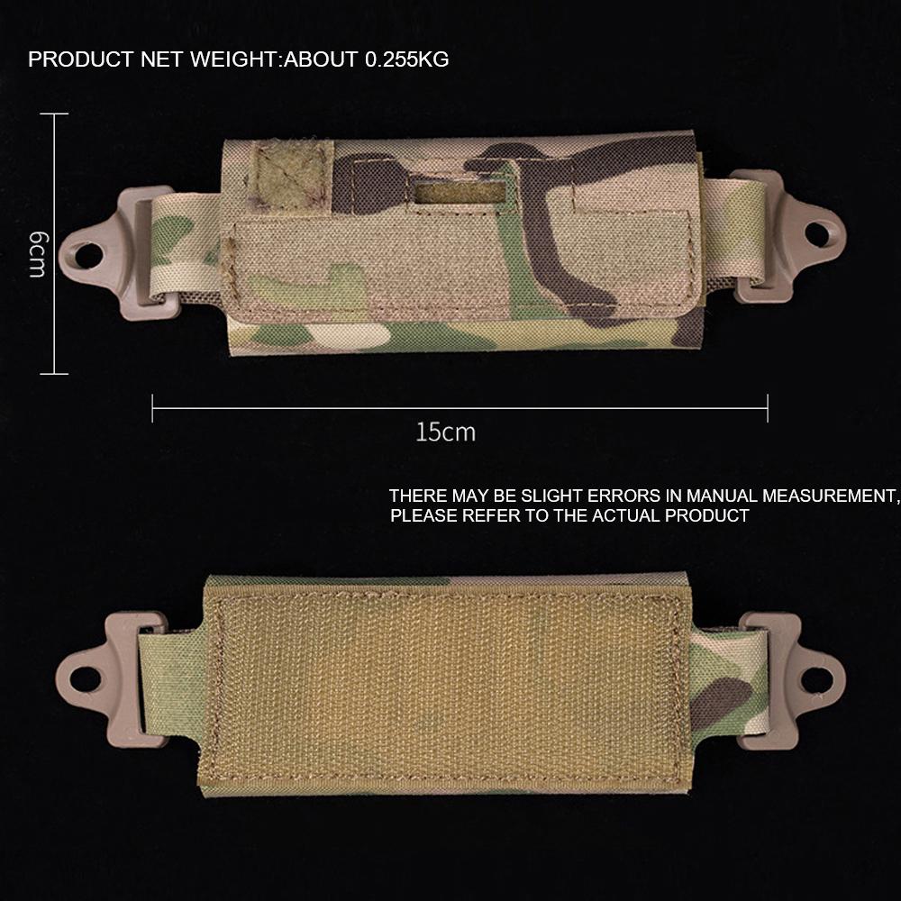 Tactical Airsoft Helmet Accessories Helmet Counterbalance Weight Bag NVG Counterweight Pouch For BJ PJ MH OPS-Core Fast Helmets