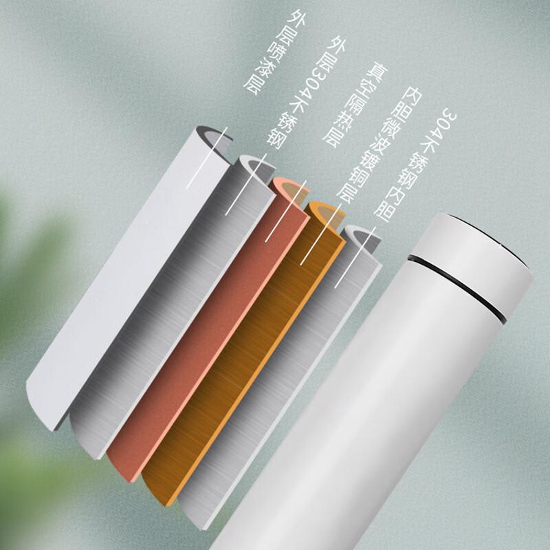 Smart LED Display Stainless Steel Thermos Mug