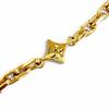 Excellent LOUIS VUITTON Necklace Chain LV Yours Monogram flower gold mens M02740 Used