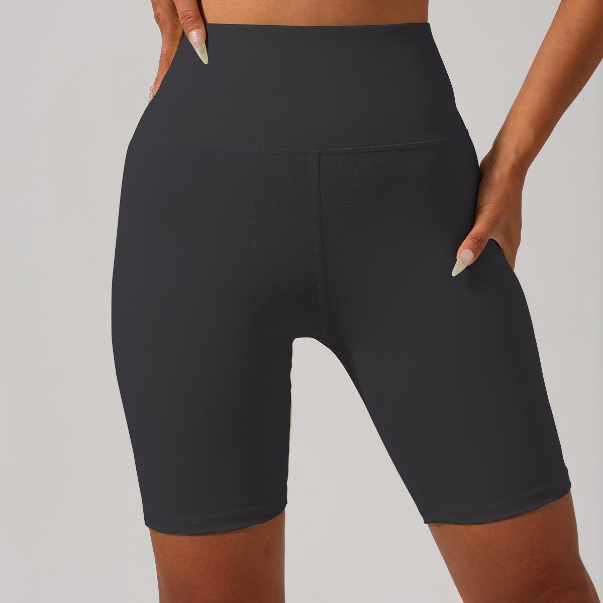 Quick-Drying Yoga Shorts with Butt-Lifting Pockets