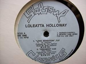 12inch Record LOLEATTA HOLLOWAY - Love Sensation / Dreaming / Hit & R SSC03 Salsoul Classic Germany Soul/Funk Used
