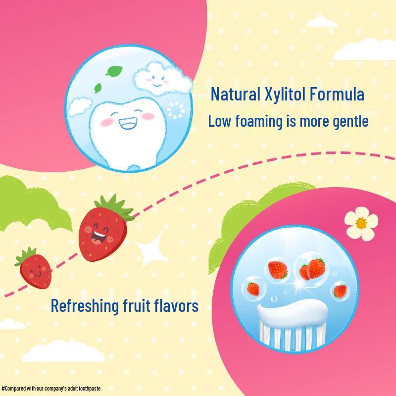 Lion Chijia Qiaohu Kids Enzyme Toothpaste Duo Pack