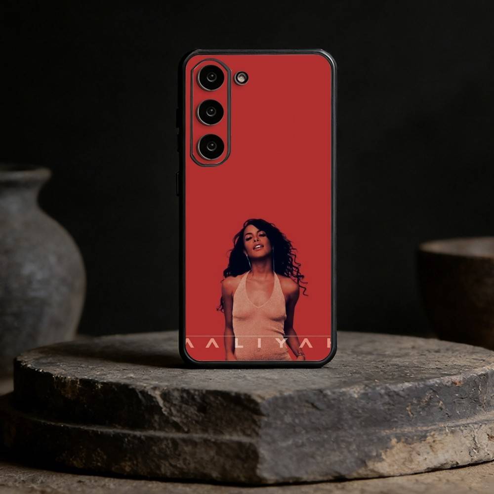Singer A-AaliyahS hip pop Phone Case For Samsung Galaxy A20,21s,22,31,32,52,53,72,73,80,91 Soft Black Shell