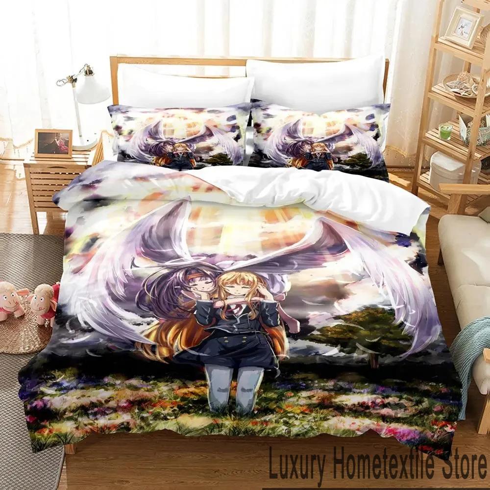 3D Print Guardian Angel Bedding Set Boys Girls Twin Queen King Size Duvet Cover Pillowcase Bed Boys Adult Home Textileextile