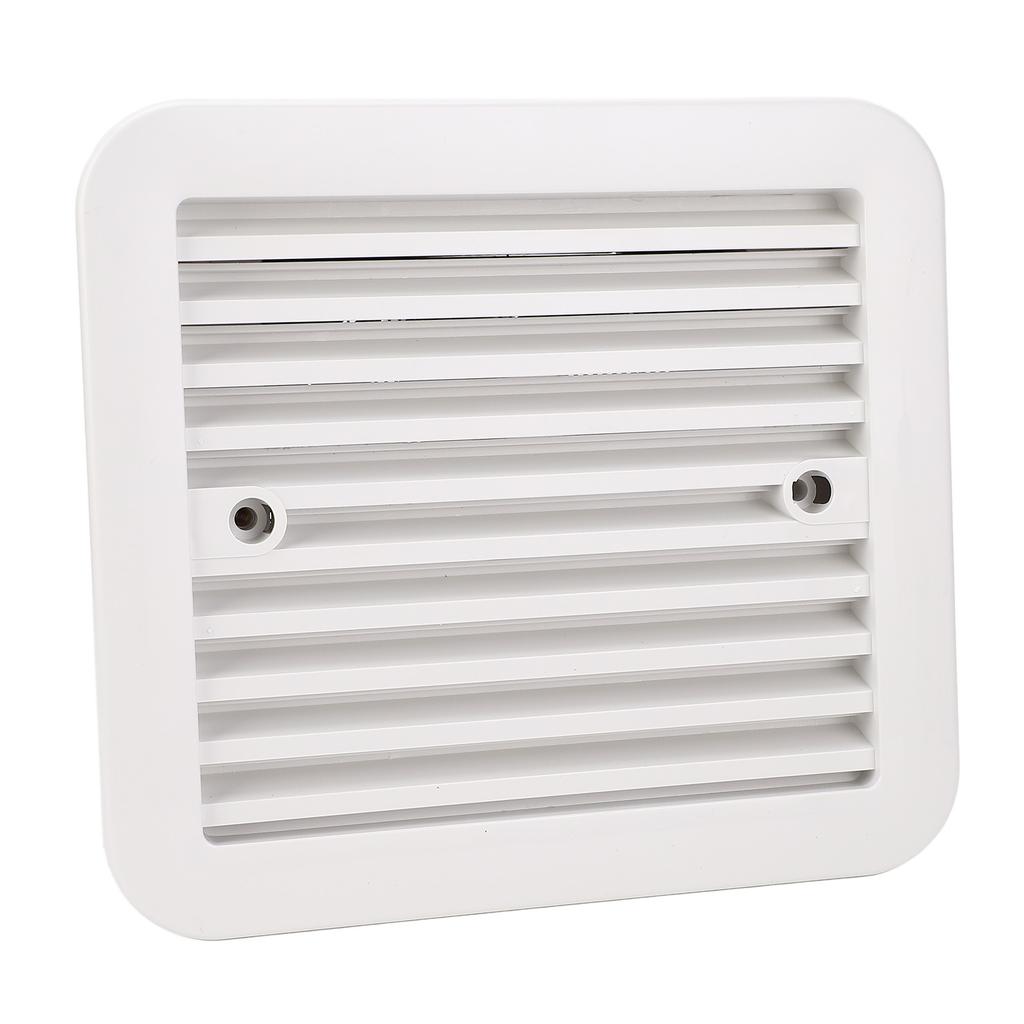 RV Side Vent Fan AC220V White 3.1W Air Outlet Ventilation Exhaust Fan for Motorhome Caravan Trailer Camping Vehicle