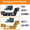 Charging Port Board For Samsung Galaxy A70 A71 A705F A715F Fast Charge Motherboard Connect Charging USB Dock Flex Cable Parts