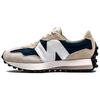 327 Beige Navy Burnt Orange Unisex Sneakers MS327OB