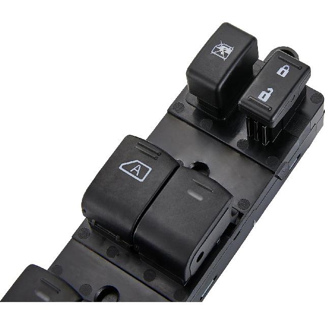 Power Window Switch Fits For 2007-2015 Nissan Frontier Crew Cab.Left Driver Side Control Door Vidrios Master Switch.Replaces 25401-ZP70A