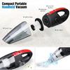 Mini Car Vacuum Cleaner Powerful Cyclone Suction 120W 9000PA Cordless Portable Household Dual-use Rechargeable Wet Dry Vacuum Cleaner