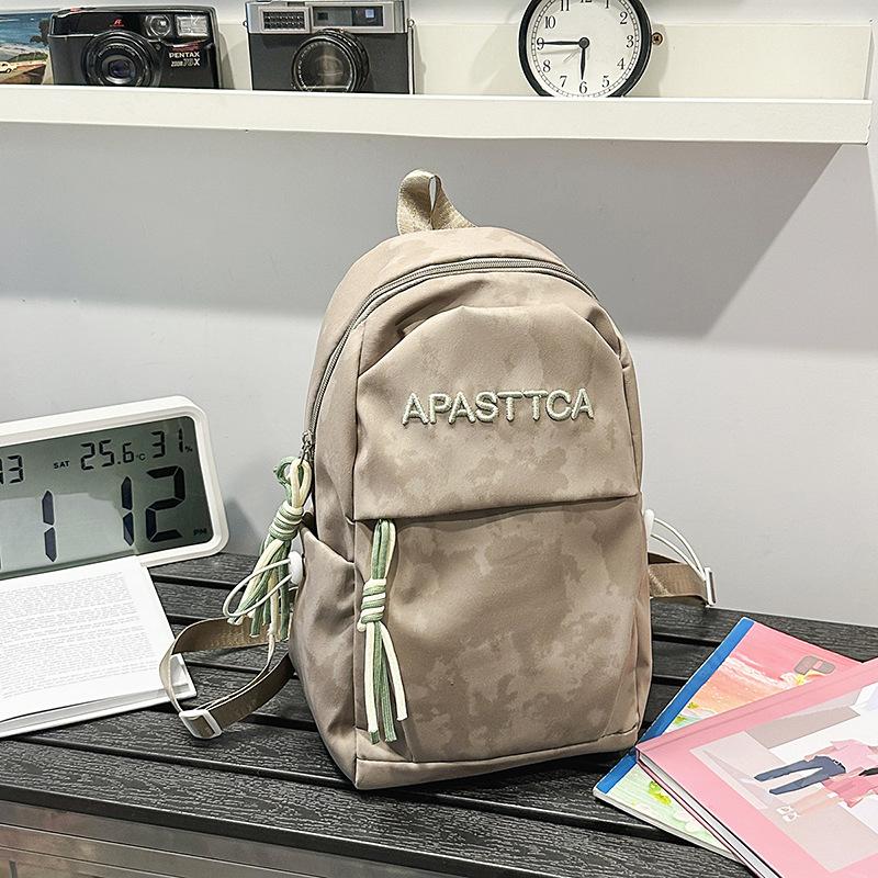 Small Backpack Female Student Versatile Go Out To Play Lightweight Small College Student Travel Backpack Male Trend Schoolbag