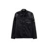 Stretch Overshirt Black Men Tops 791510610-V0029