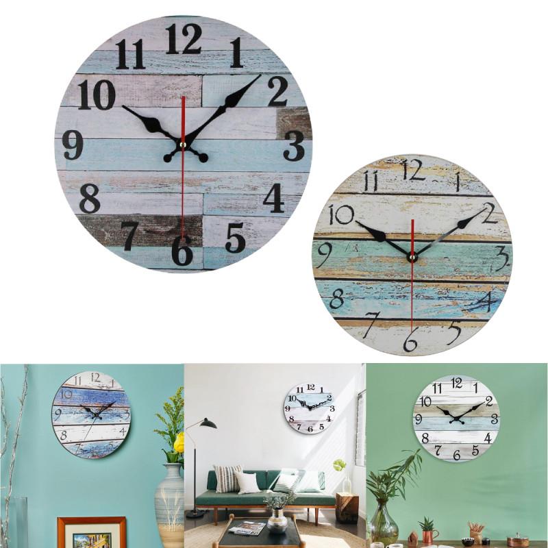 Monroe Maserholz Holz Wanduhr Mit Dekorativem Design Für Den Heimgebrauch