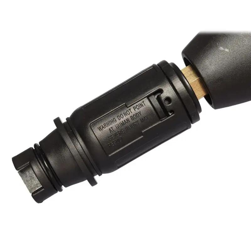 1 Pcs Angle Adjustable High Pressure Washer Nozzle Sprayer 3000 PSI with 1/4" Quick Plug Connect for Powerful Cleaning