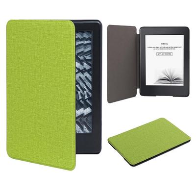 Ultra Slim Fabric Texture Folio Protective Shell Smart Case Magnetic Cover PU Leather