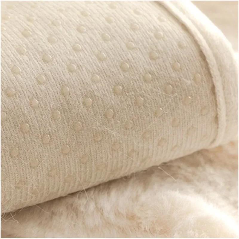 1PC Warm Rabbit Plush Sofa Seat Cover Non-Slip Cat Anti-scratch Sofa Slipcover Thick Couch Towel for Living Room Funda
