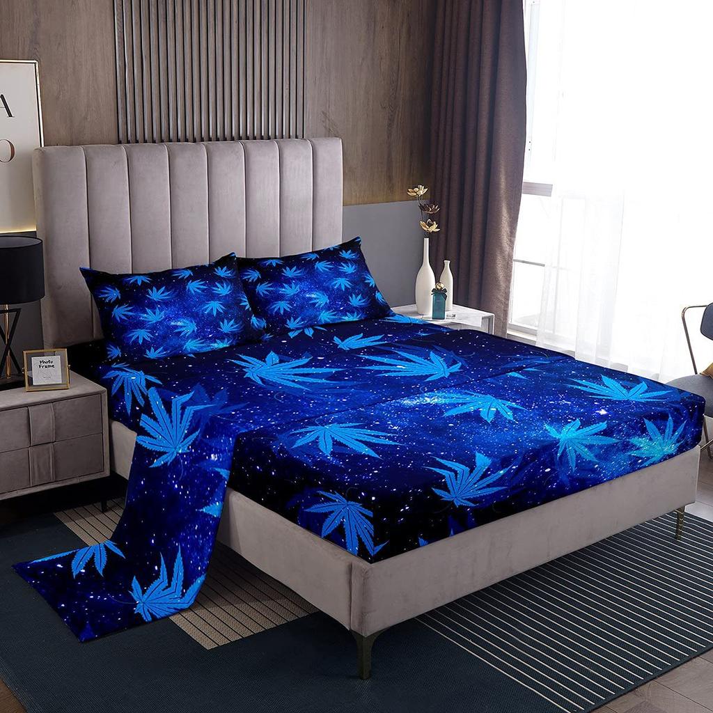 Gamepad pattern mattress four-piece digital printing bedroom room dormitory bedding decoration