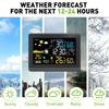 Color LCD Digital Weather Stations with Thermometers Hygrometer Barometers Radio Clock and Moon Phase Display
