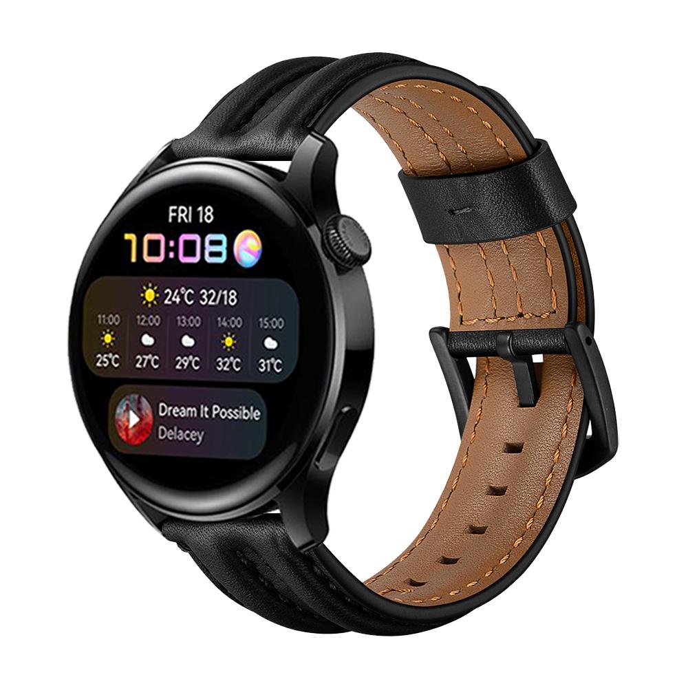 Armband für HUAWEI WATCH 3 46mm Band GT 2 Pro GT2 Lederarmband für HONOR MagicWatch 2 Armband Armband Ersatz Zubehör