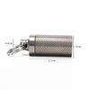 Outdoor Mini Titanium Alloy Seals Bottle Waterproof Canister Medicine Bottles