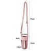 with Adjustable Shoulder Strap Beverage Bag Reusable Water Bottle Bag Portable Cup Sleeve