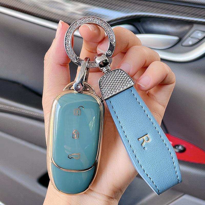 High-Grade Protective Key Shell for 2021 Ideal Model - Unisex Key Cover with Buckle