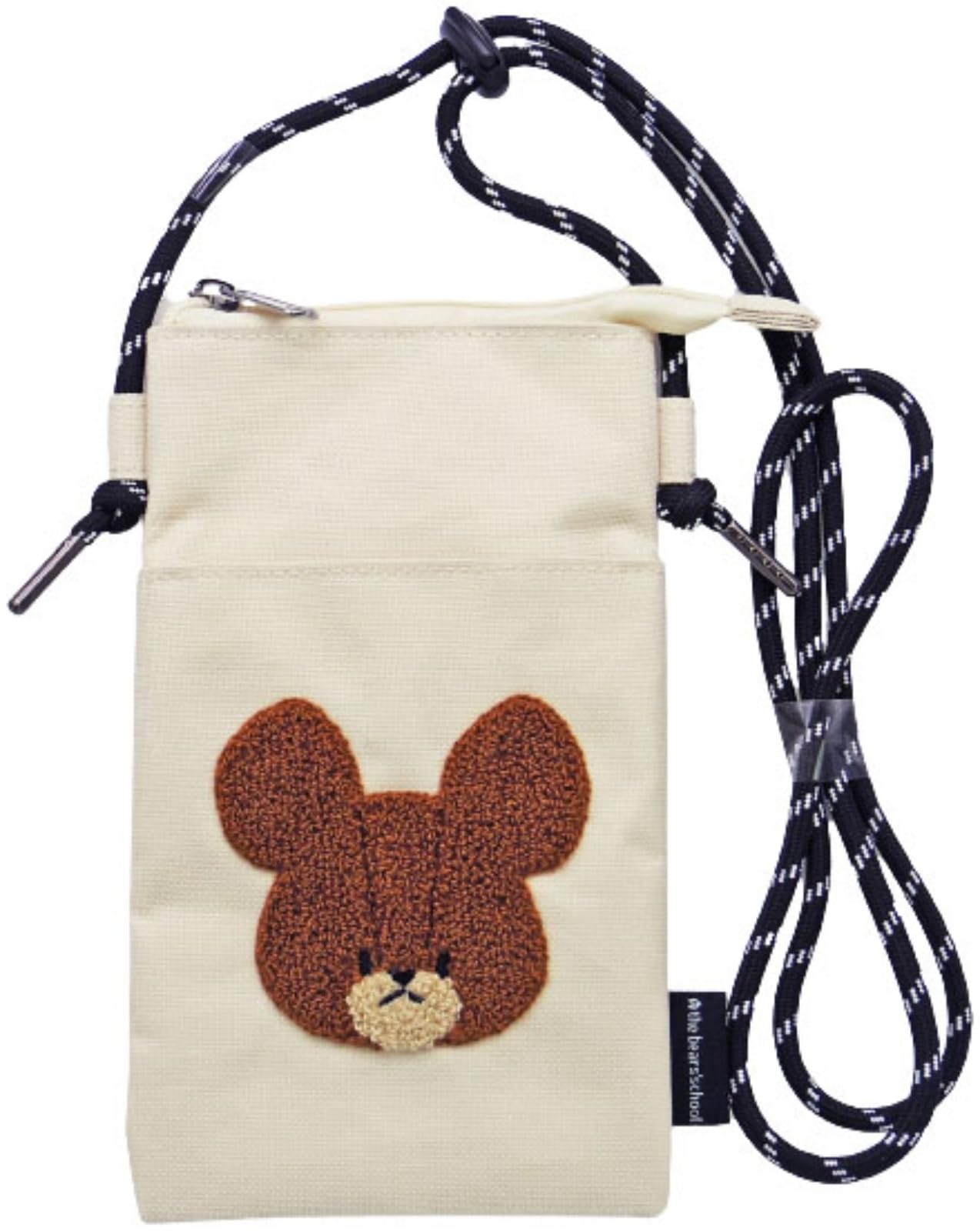 

Nakajima Corporation Школа медведей Сумка-сакош с молнией Белая 195227-24