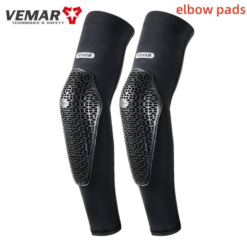 VEMAR Updated Version Ice Sleeve New Knee and Elbow Pads Motorcycle Knee Brace Cycling Bike Motocross Elbow Riding Protector